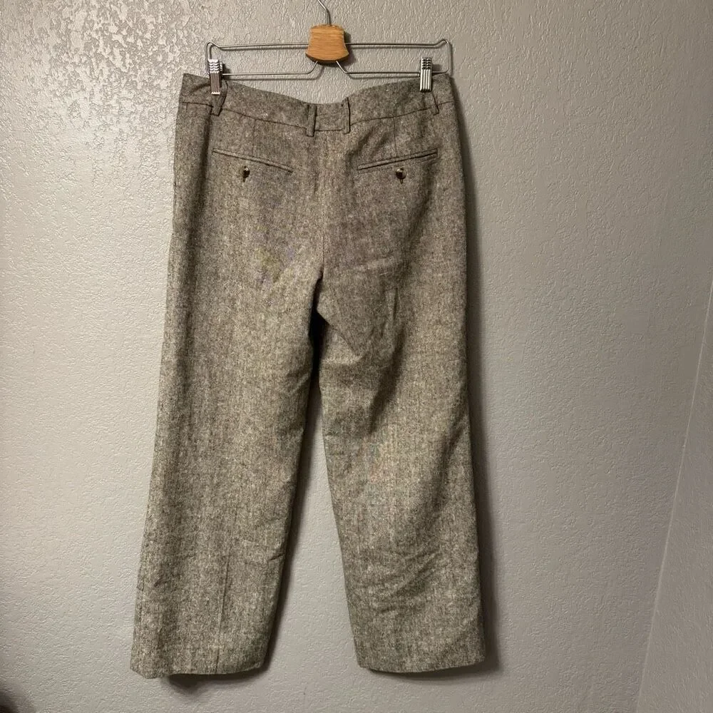 Isaac Mizrahi for Target Wool Blend Trouser Dress Pants size 10